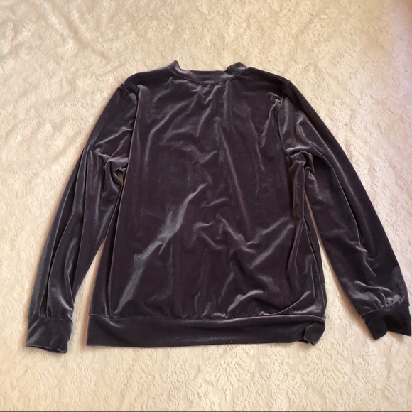 BP Nordstrom velvet casual zip up jacket - Picture 7 of 7